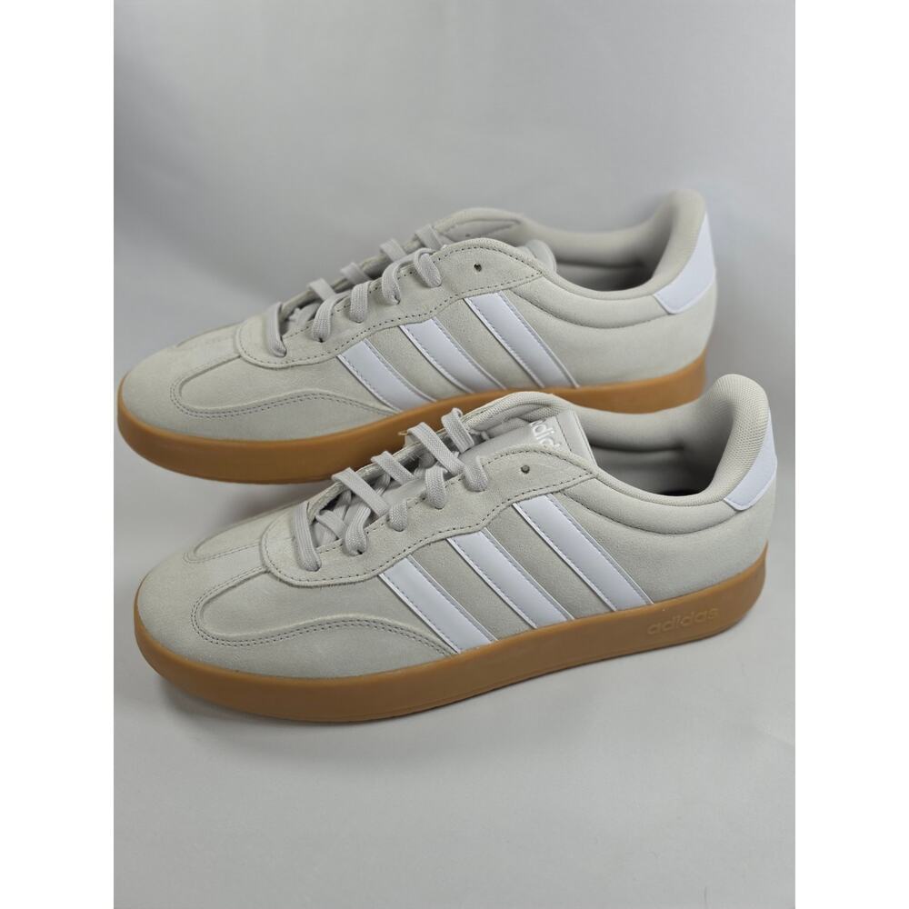 Adidas Barreda Grey White Gum Mens 12 New In Box - Picture 6 of 7